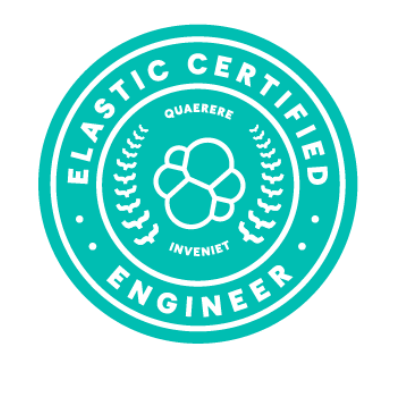 Elastic Certified Engineer badge